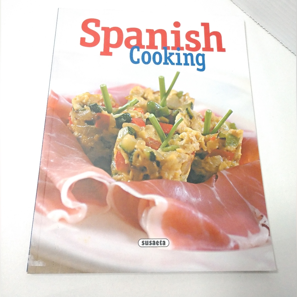 Spanish Cooking Recipes Cookbook Susaeta Paperback